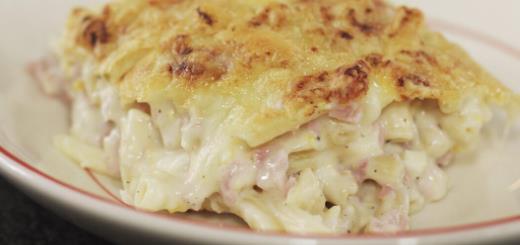 Macaroni ham kaas