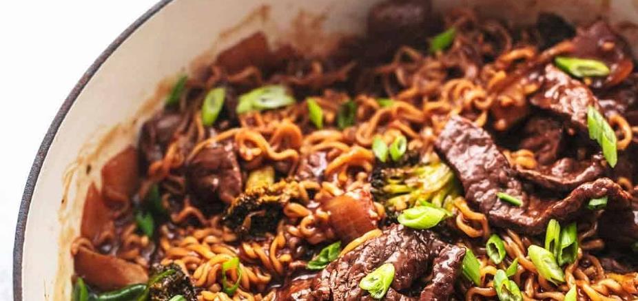 Mongolian Beef Noodles